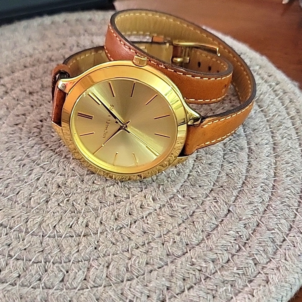 Michael Kors double wrap watch